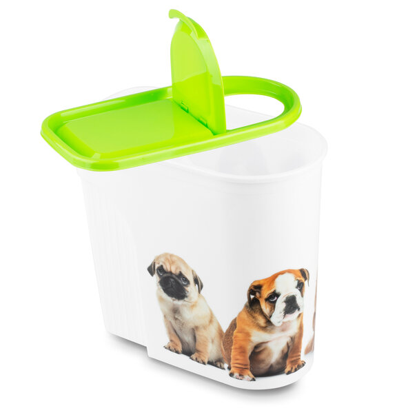 Pojemnik na karmę dla psa lub kota Hega Pet 5,7 l mix wzor&oacute;w