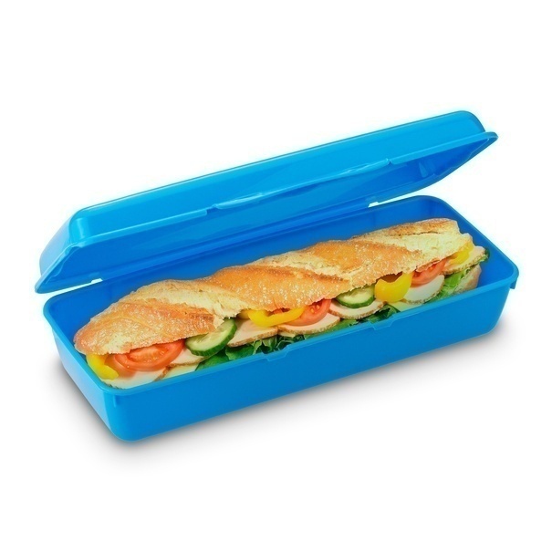 Pojemnik śniadaniowy Lunchbox Sandwich Hega prostokąt 25 x 10,8 x 6,8 cm