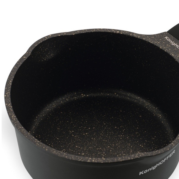 Rondel na indukcję z pokrywką Konighoffer Black Rose 1,3 l