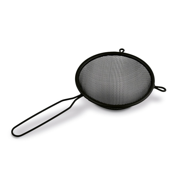 Sitko kuchenne z rączką Konighoffer Dark 16 cm czarne