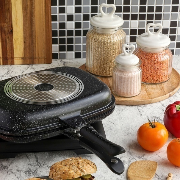 Słoik ozdobny z pokrywką ceramiczną Tadar Serce 290 ml okrągły