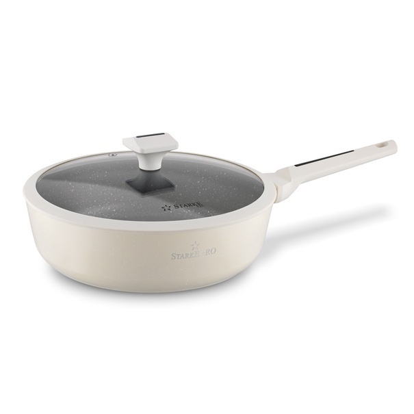 Zestaw garnk&oacute;w na indukcję non-stick Starke Pro Brule 9 element&oacute;w