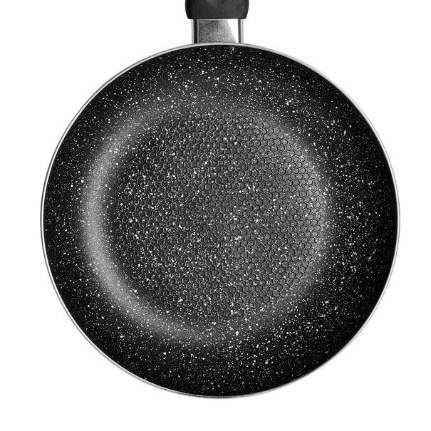 Zestaw patelni marmurkowych non-stick Tadar Marmara Black 20/24/28 cm indukcja