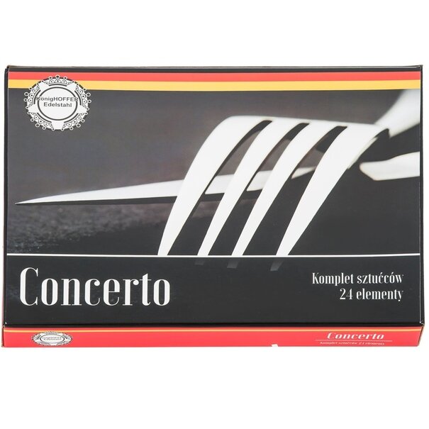 Zestaw sztućc&oacute;w KonigHOFFER Concerto Artisto Vilanella 24 elementy