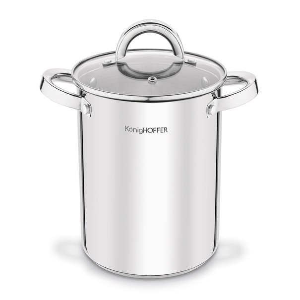 Zestaw wędliniarski Konighoffer szynkowar z termometrem 1,5 kg garnek 4 l sitko i woreczki