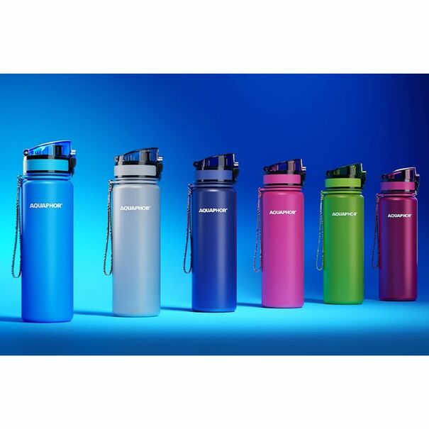 Butelka filtrująca Aquaphor City 0,5 l szara