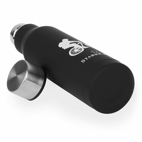 Butelka termiczna Starke Pro Explorer 500 ml czarna ze stali nierdzewnej