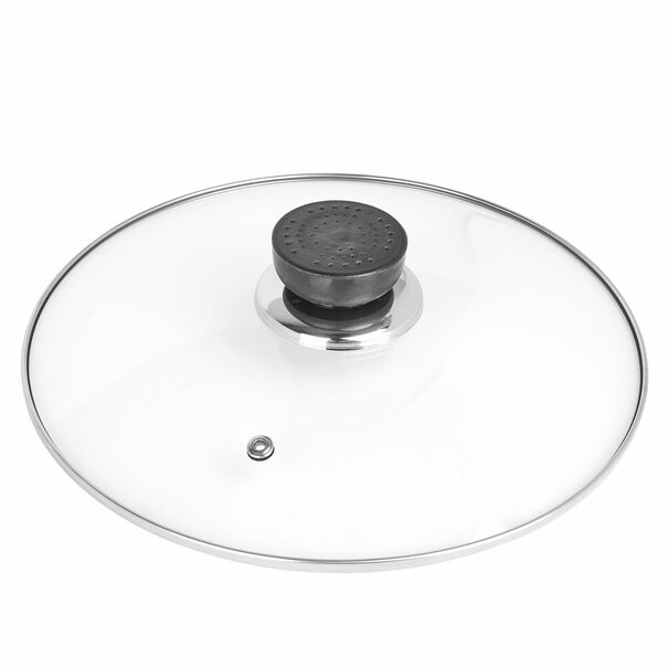 Garnek ze stali nierdzewnej Tadar Basic 24 cm z pokrywką 5,7 l