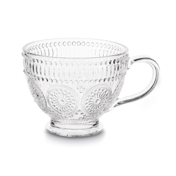 Kubek szklany filiżanka Tadar Laura 400 ml
