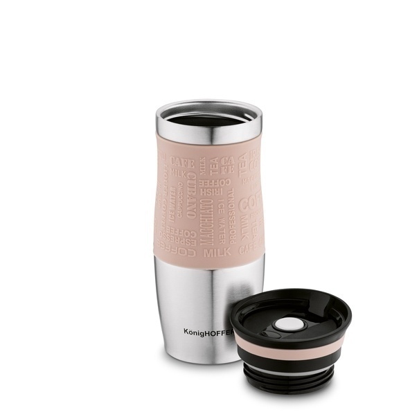 Kubek termiczny Konighoffer Loara 400 ml cappuccino