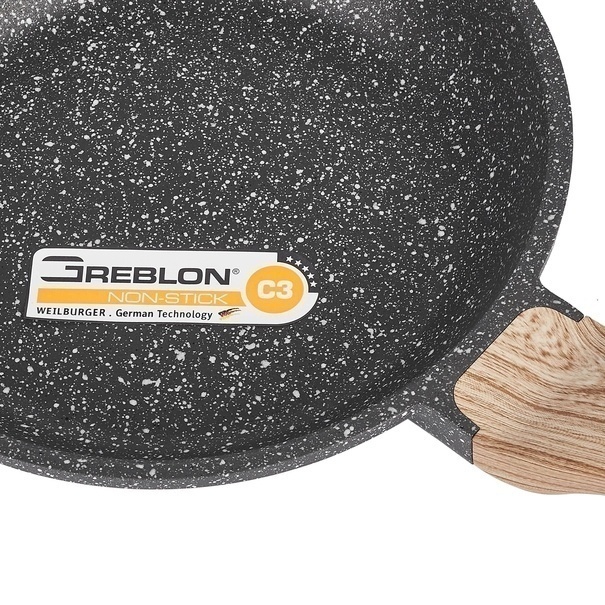 Patelnia granitowa typu stone Konighoffer Fegato 20 cm