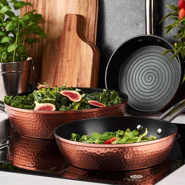Patelnia na indukcję Starke Pro Black Copper 24 cm