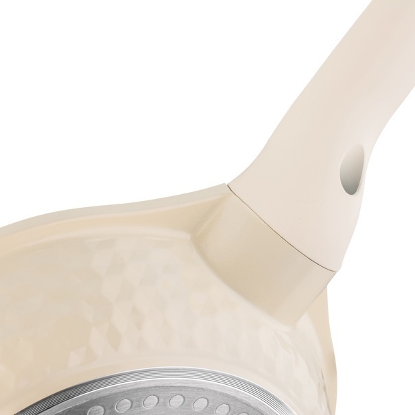Patelnia na indukcję uniwersalna Starke Pro Texture Creamy 20 cm