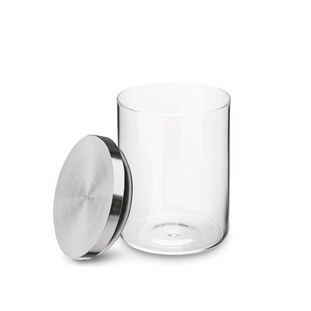 Pojemnik szklany z pokrywką na produkty sypkie Tadar Kimi 700 ml