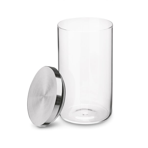 Pojemnik szklany z pokrywką na produkty sypkie Tadar Kimi 1000 ml