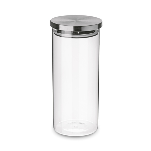 Pojemnik szklany z pokrywką na produkty sypkie Tadar Kimi 1300 ml