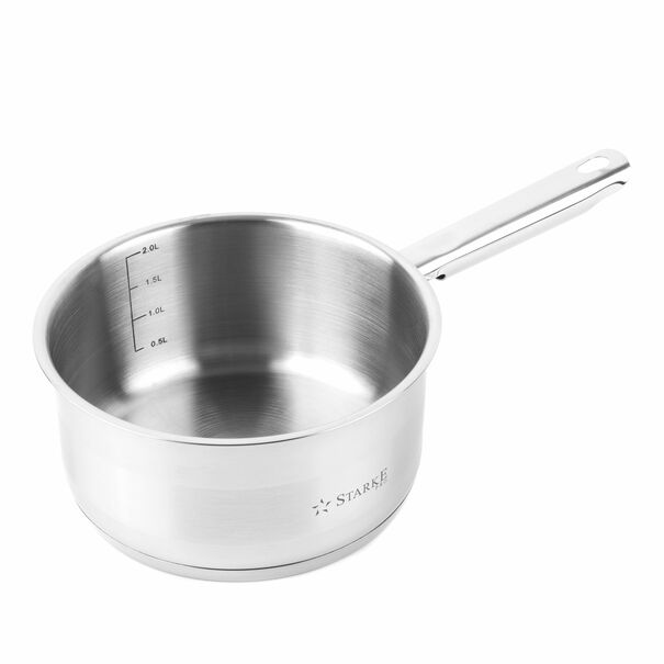 Rondel ze stali nierdzewnej z pokrywką Starke Pro Gemini 2,3 l