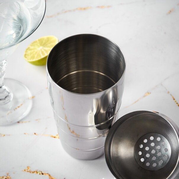 Shaker do drink&oacute;w i koktajli Tadar Galeo 500 ml karbowany