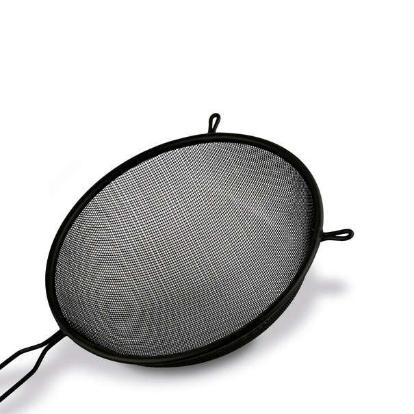 Sitko kuchenne z rączką Konighoffer Dark 20 cm czarne