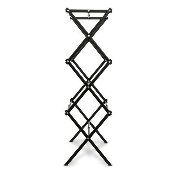 Suszarka na pranie pionowa teleskopowa Konighoffer Cortina 77.5 x 28 x 95 cm czarna