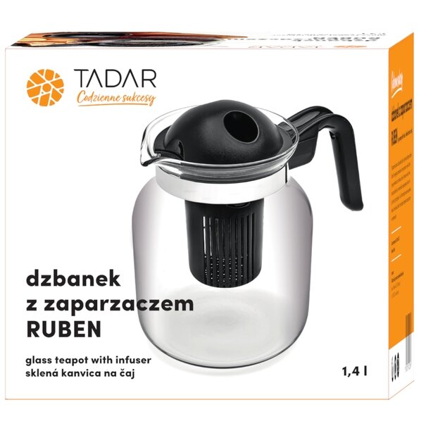Dzbanek do herbaty z zaparzaczem Tadar Ruben 1,4 l