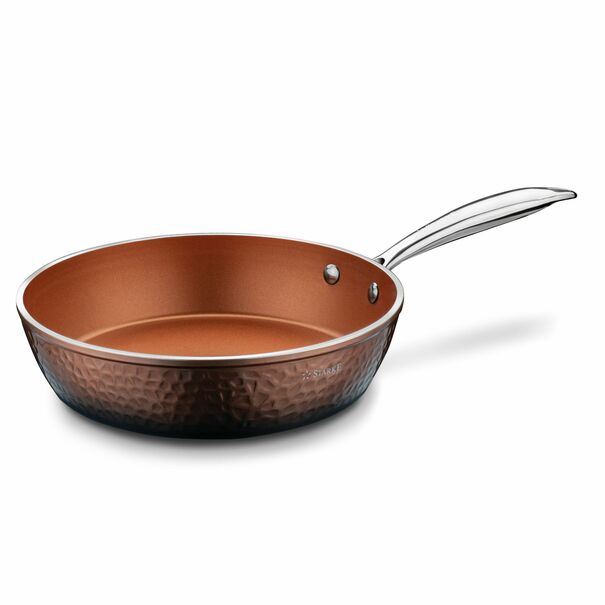 Zestaw 3 patelni non-stick Starke Pro Glossy Copper 20 cm 24 cm 28 cm