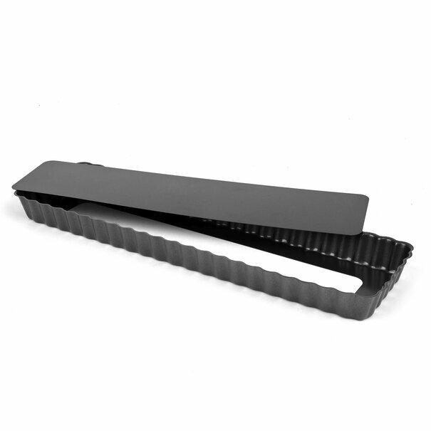 Forma do tarty z wyjmowanym dnem Tadar 35 x 11 x 2,5 cm prostokątna