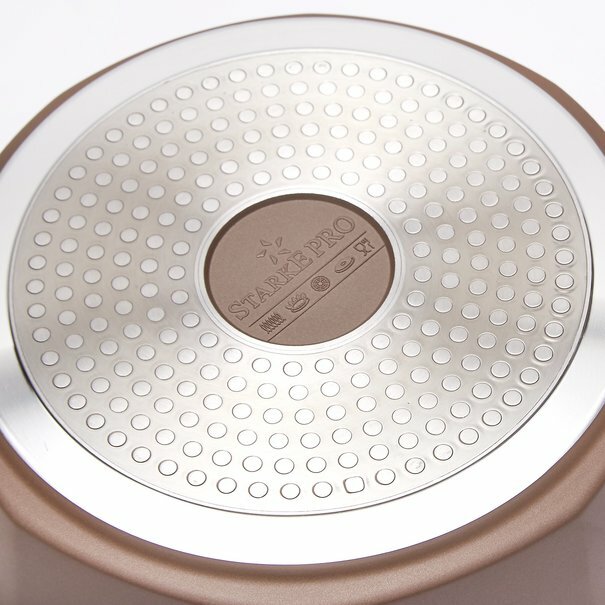 Garnek aluminiowy z pokrywką Starke Pro Pallace 28 cm