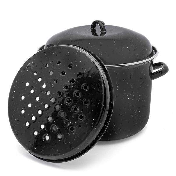 Garnek emaliowany powidlak Tadar 15 l/30 cm