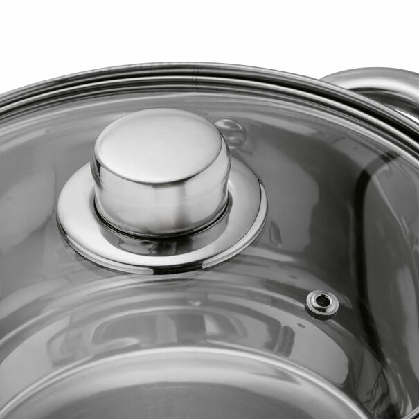 Garnek ze stali nierdzewnej Tadar Luzon 2,3 l z pokrywką