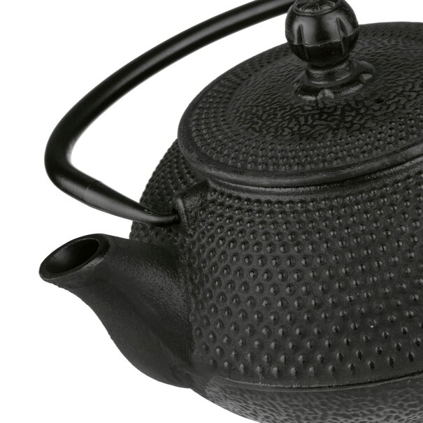 Imbryk do herbaty z zaparzaczem żeliwny Konighoffer Hanako 0,8 l czarny