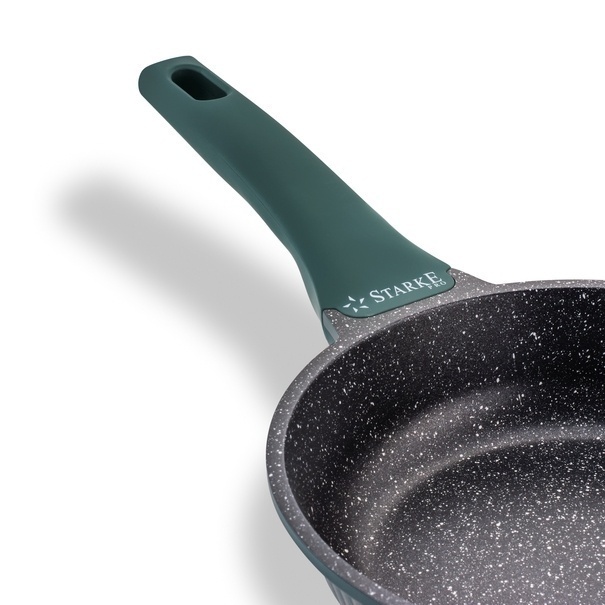 Komplet 3 patelni na indukcję marmurowych Starke Pro Eridan 20 cm 24 cm 28 cm