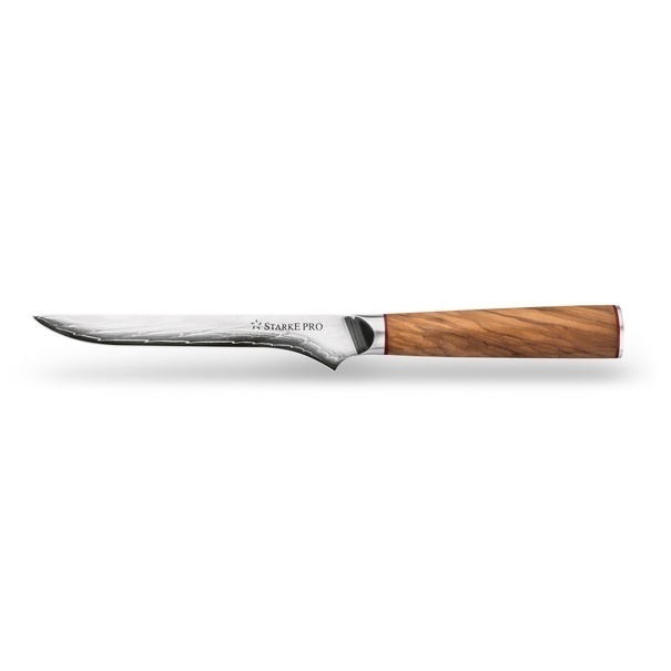 Komplet 6 noży Starke Pro Damascus Takeru w sk&oacute;rzanej torbie