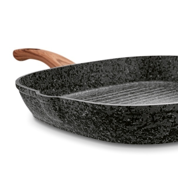 Patelnia grillowa granitowa Konighoffer Venga 28 cm