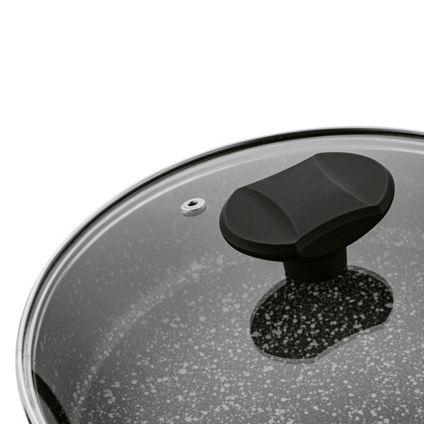 Patelnia indukcyjna non-stick z pokrywką Starke Pro Dante 24 cm