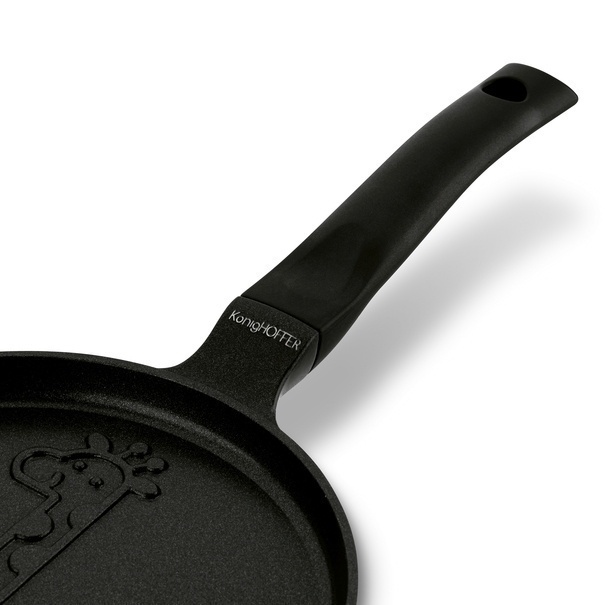 Patelnia na indukcję do naleśnik&oacute;w i plack&oacute;w Konighoffer Żyrafa 18 cm