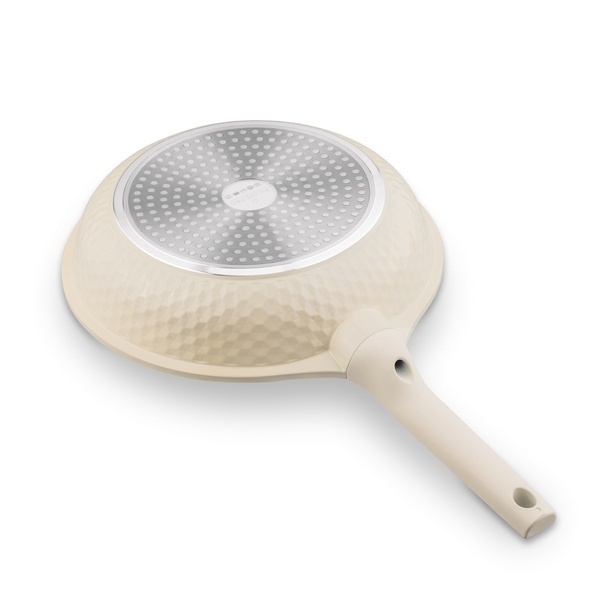 Patelnia na indukcję uniwersalna Starke Pro Texture Creamy 28 cm