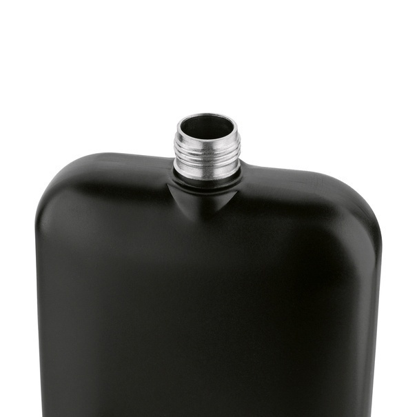 Piersi&oacute;wka ze stali nierdzewnej z lejkiem i etui Starke Pro 170 ml czarna