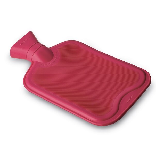 Termofor gumowy i pokrowiec Tadar Serduszka 1,5 l 33 x 20 cm