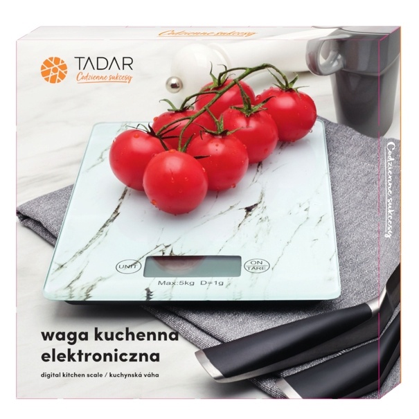 Waga kuchenna elektroniczna Tadar limonka