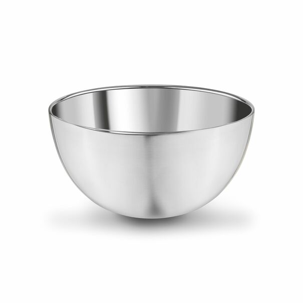 Zestaw 3 misek nierdzewnych Tadar 14,5 cm 18,5 cm 23,5 cm srebrny satyna