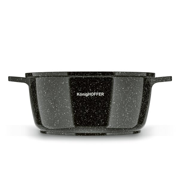 Garnek ceramiczny z pokrywką Konighoffer Kingstone 4,4 l na indukcję