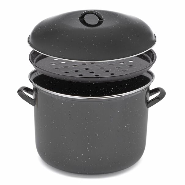Garnek emaliowany powidlak Tadar 15 l/30 cm