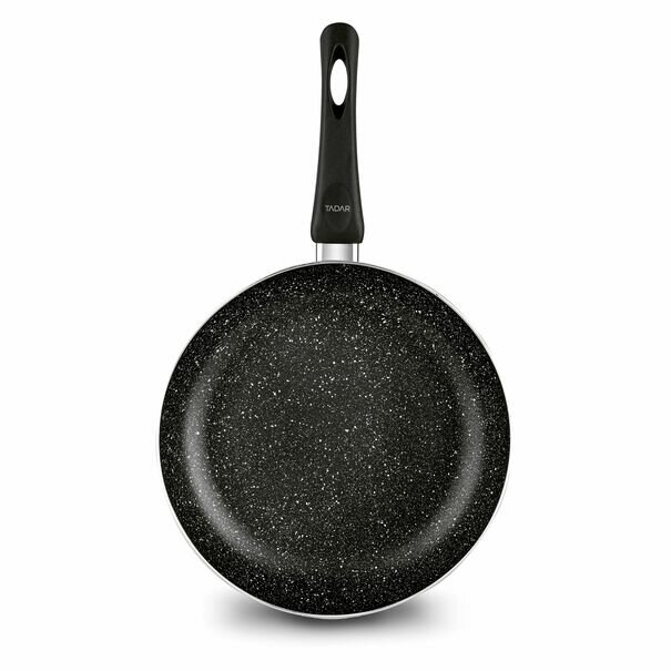 Patelnia marmurkowa non-stick Tadar Marmara Black 28 cm indukcja