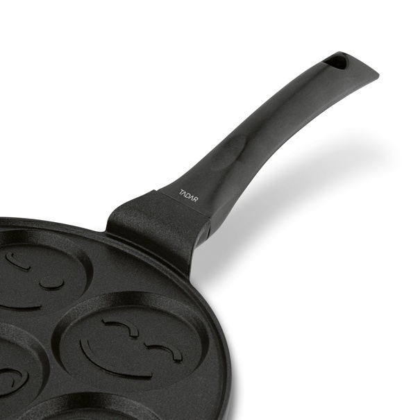 Patelnia non-stick do pancakes i plack&oacute;w Tadar Emotki 26,5 cm indukcja