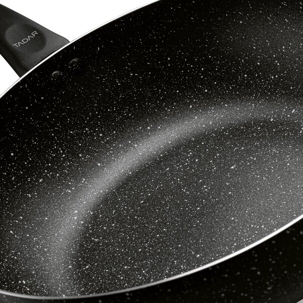 Patelnia WOK na indukcję Tadar Marmara Black 30 x 8,5 cm