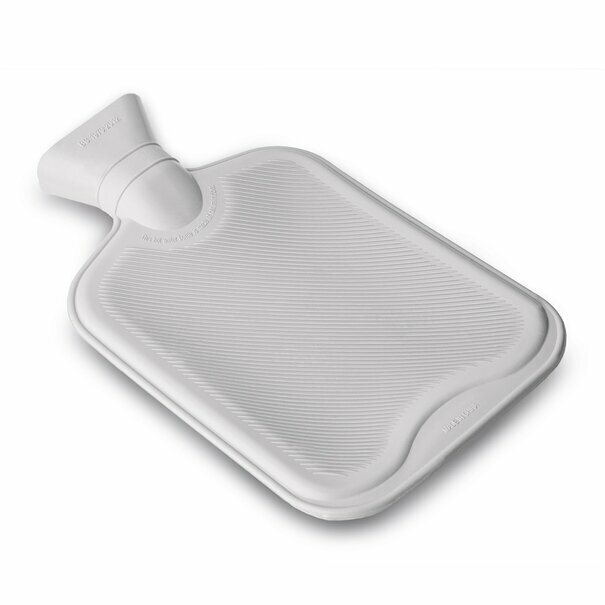 Termofor gumowy i pokrowiec Tadar Złote Serduszka 1,5 l 33 x 20 cm