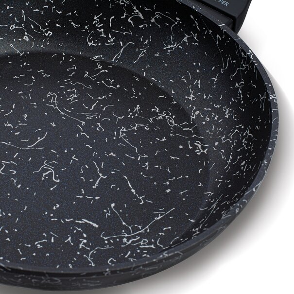 Zestaw 3 patelni na indukcję non-stick Konighoffer Siro 20 cm 24 cm 28 cm i 5 miarek kuchennych