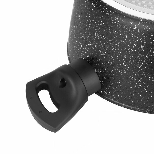 Garnek na indukcję non-stick z pokrywką Starke Pro Sirius 4,5 l