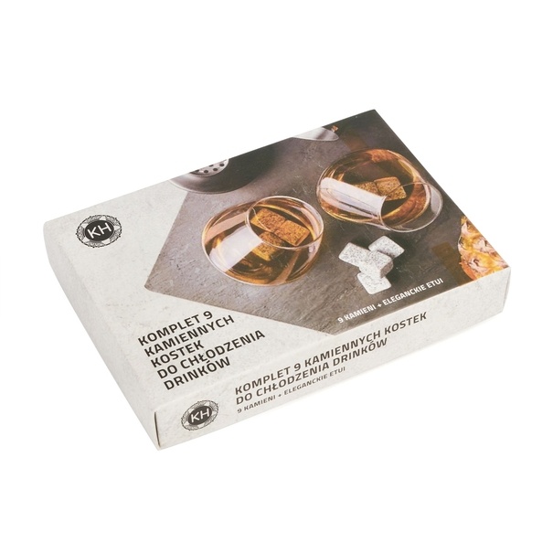 Kamienne kostki do whisky KonigHOFFER 9 sztuk